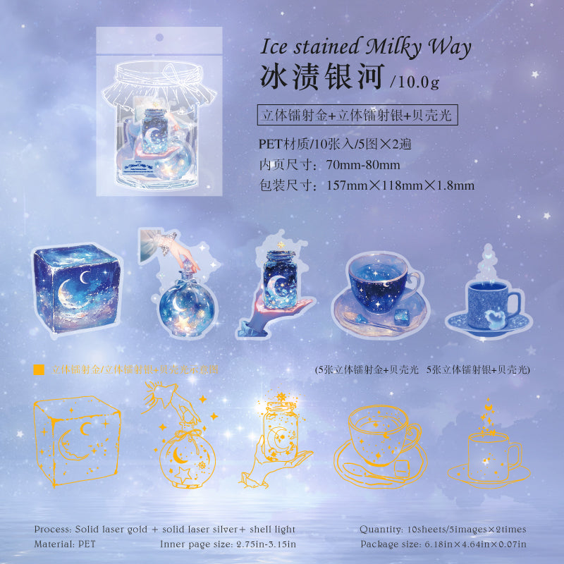 #02130 Bottle Universe Series Sticker
