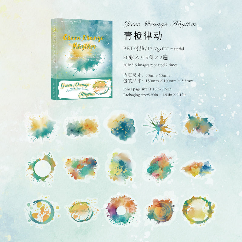 #02437 Washi Museum Series Sticker