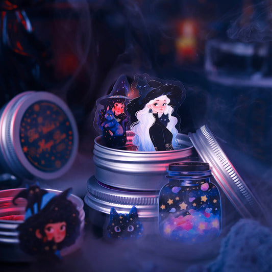 #02104 Magical Witch Series Sticker