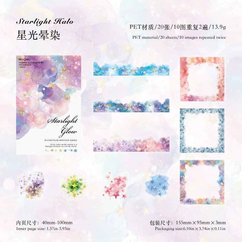 #02829 Water Color Series Sticker