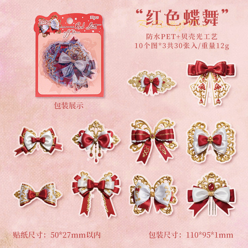 #02253 Bowknot Series Sticker