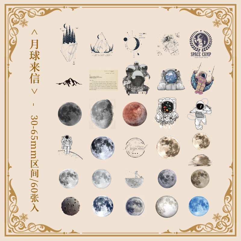 #02254 Retro Show Series Sticker