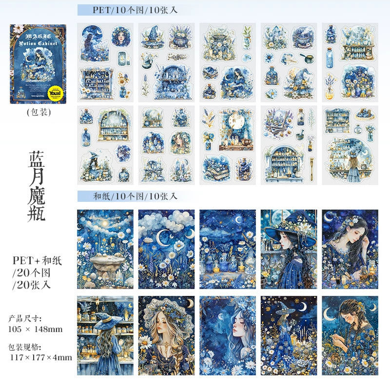 #02884 Magic Cabinet Series Sticker/Paper