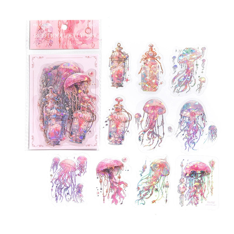 #02743 Crystal Jellyfish Series Sticker