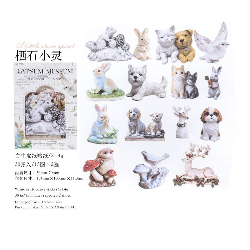 #02785 Gypsum Museum Series Sticker