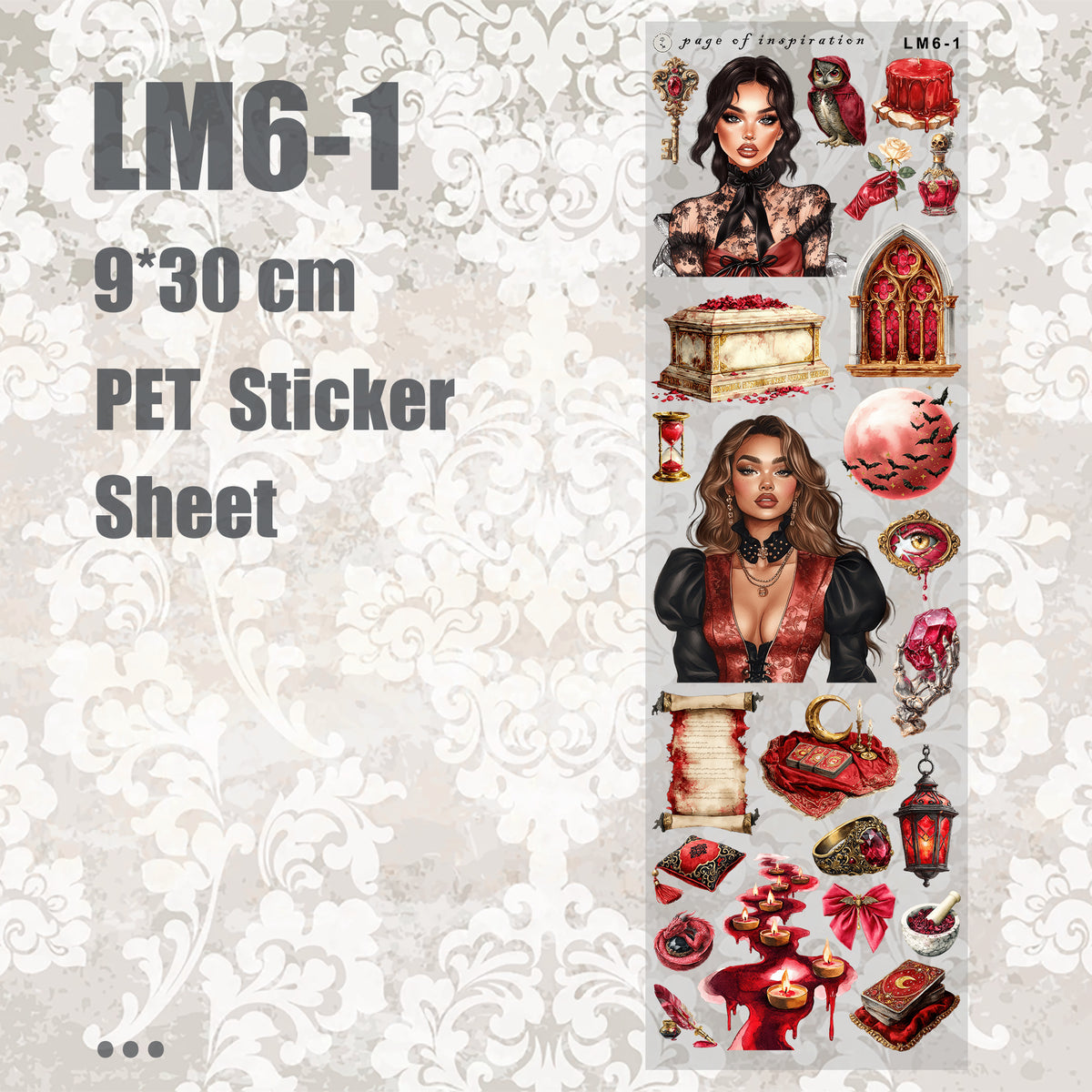 #LM6-1 M PET Sticker Loop