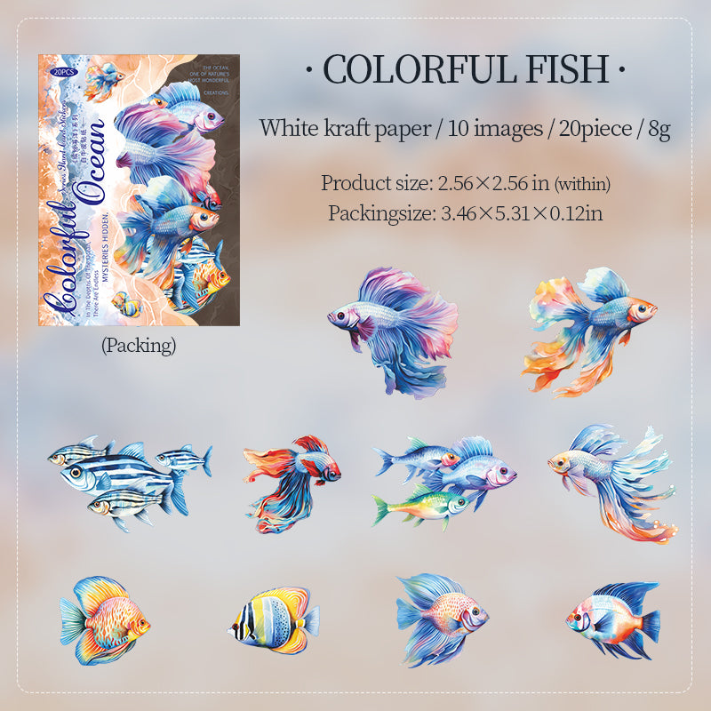 #02534 Wonderful OceanSeries Sticker