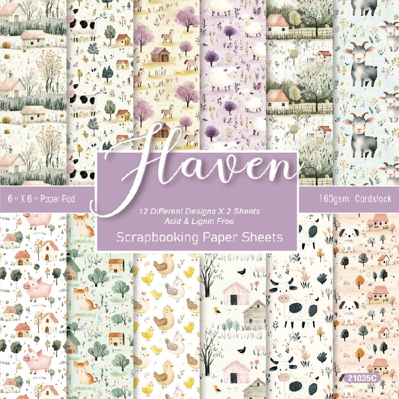 BF#171 6"*6" Square Paper