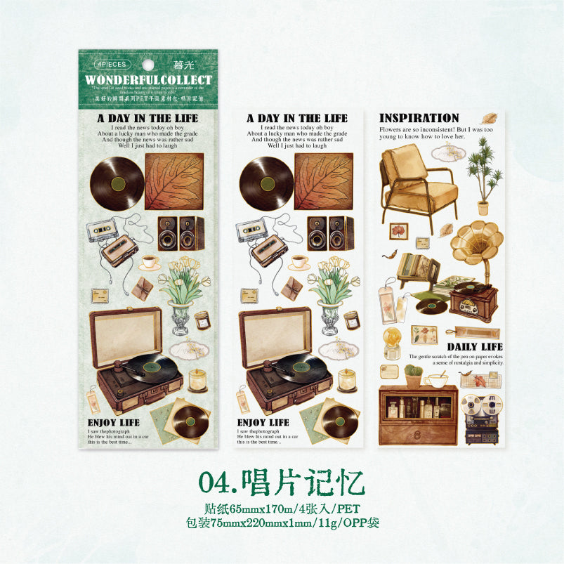 #02413 Beautiful Scenery Series Sticker
