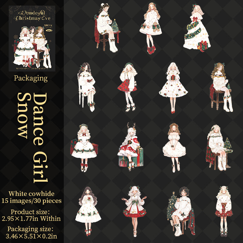 #02686 Christams Lover Series Sticker