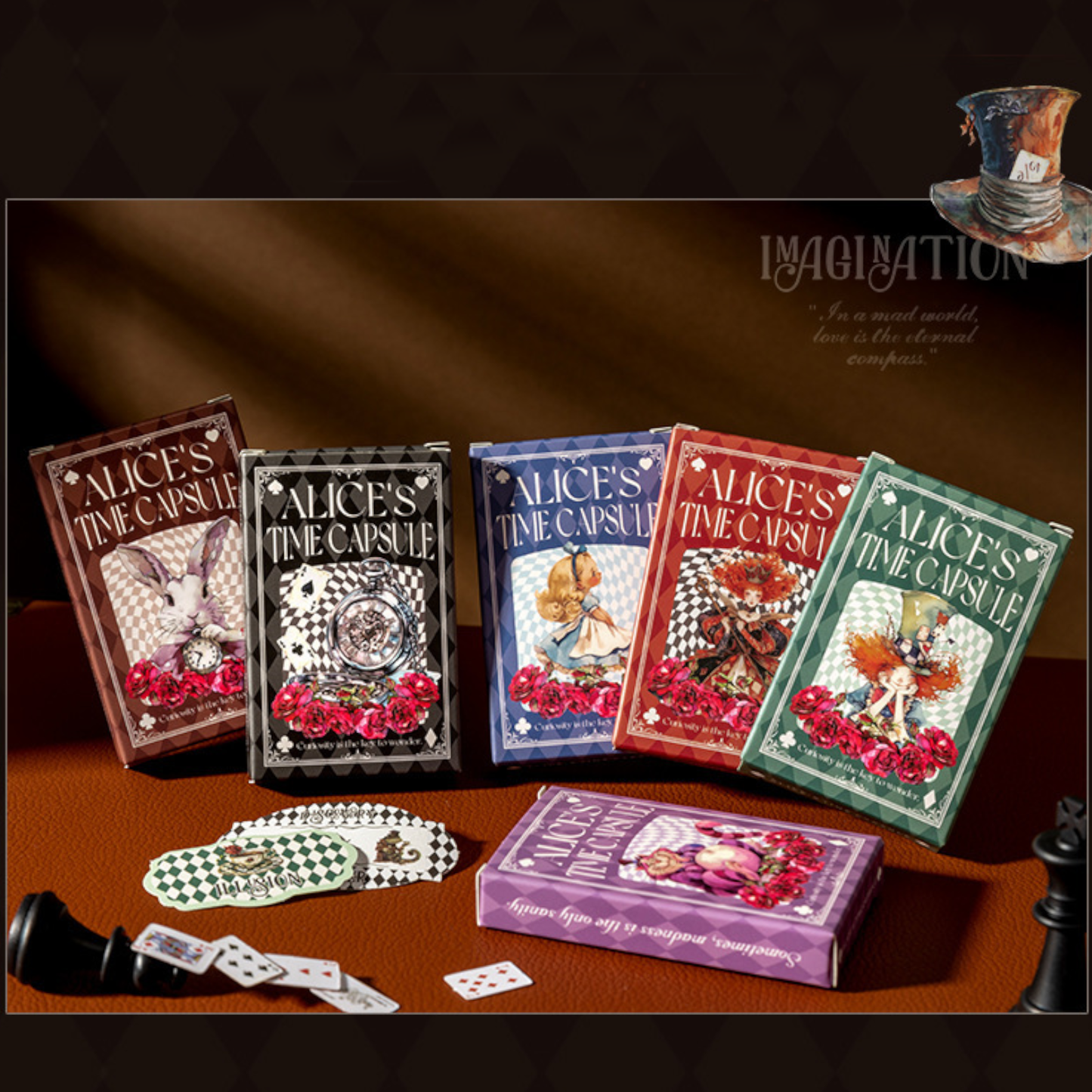 #02043 Alice Time Capsule Sticker