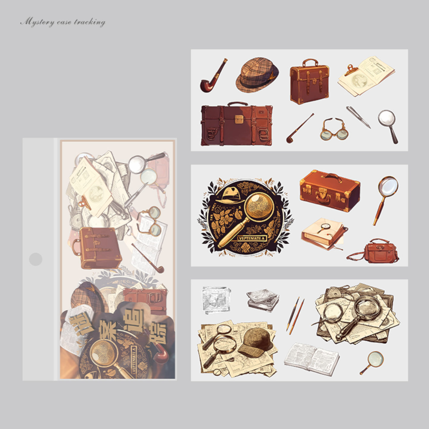 #02044 Diverse Style Sticker