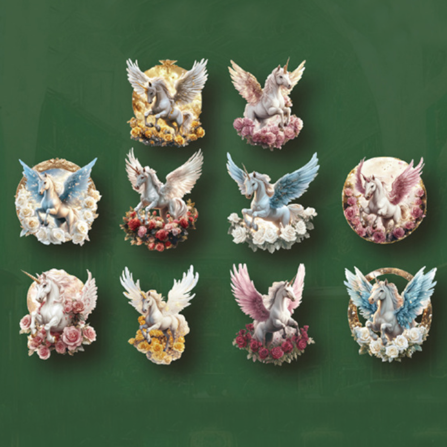 #02045 Wonderland Legend Animal World Sticker