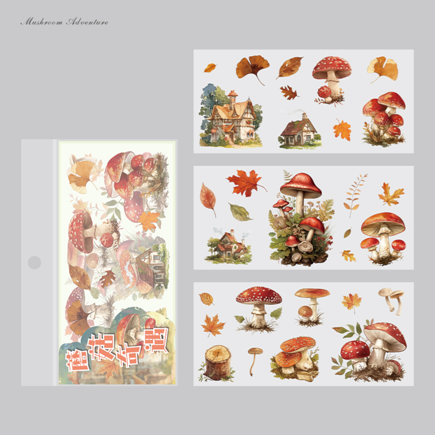 #02044 Diverse Style Sticker