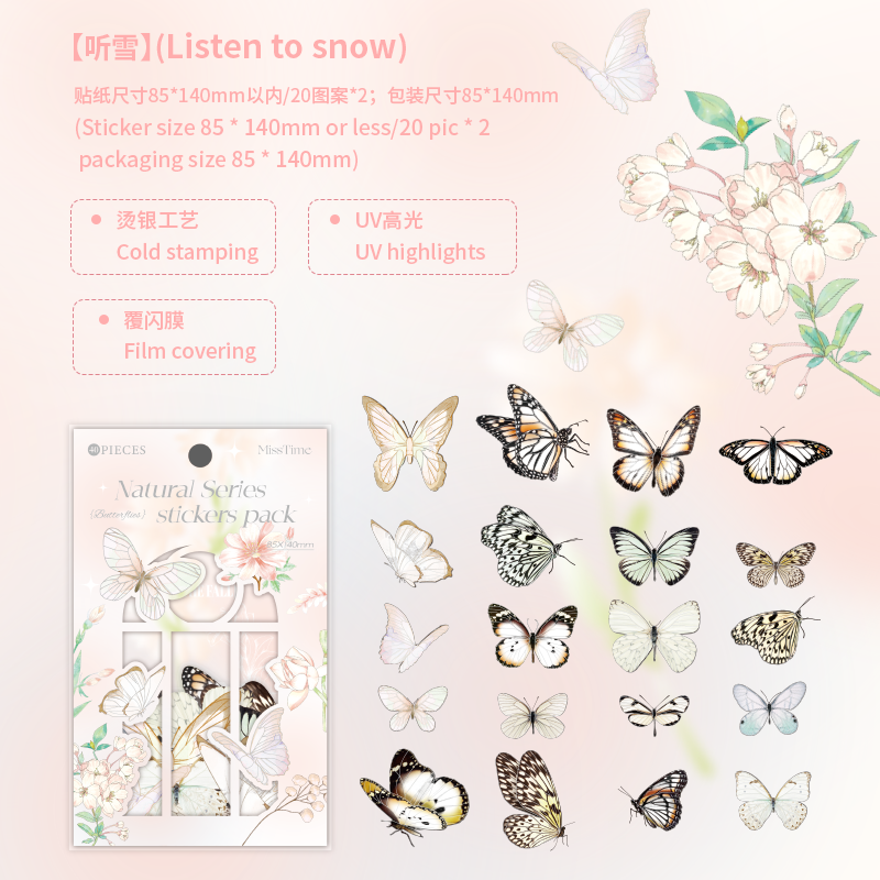 #02225 Butterfly Series Sticker