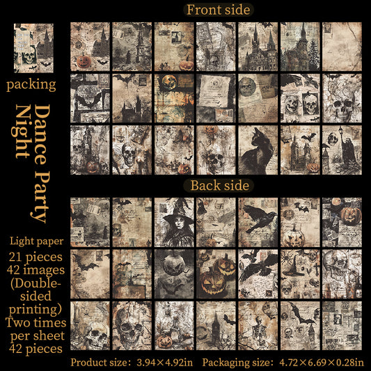 #02691 Halloween Diary Series Paper