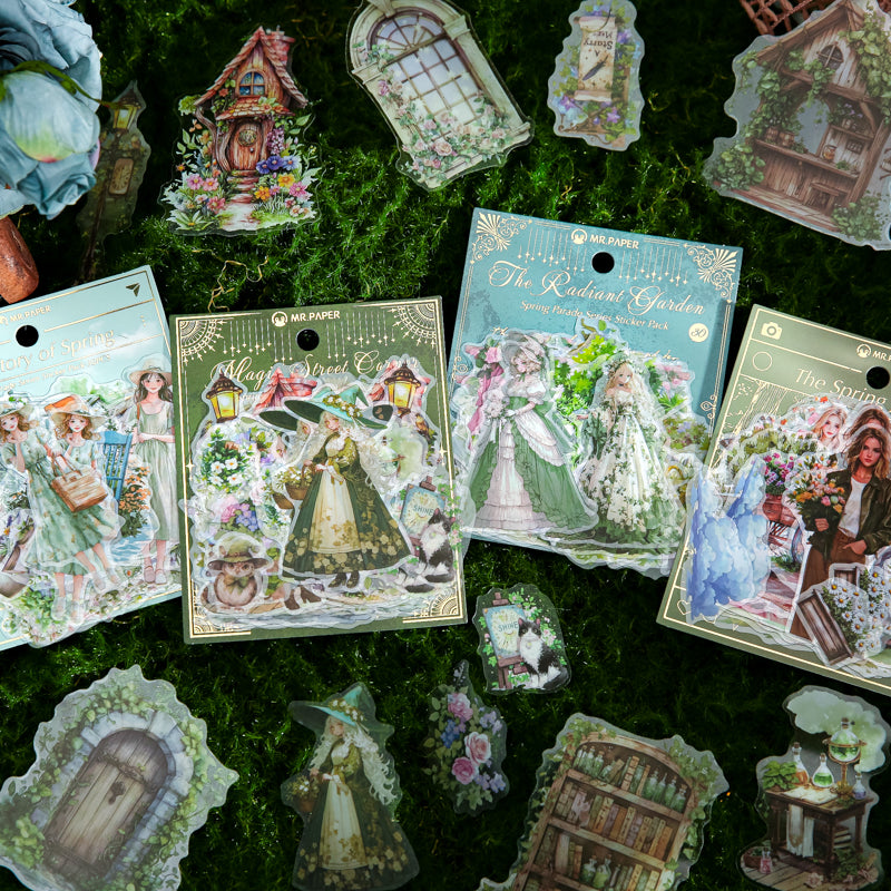 #02678 Spring Jounery Series Sticker