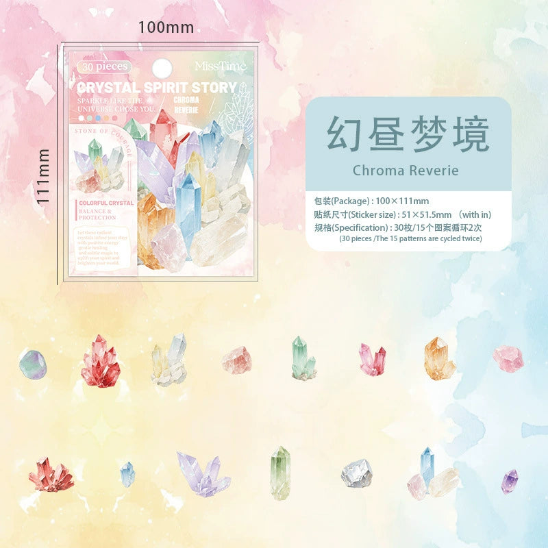 #02828 Crystal Spirit Series Sticker