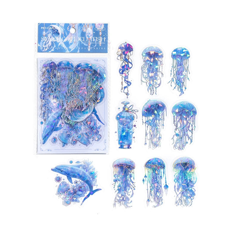 #02743 Crystal Jellyfish Series Sticker