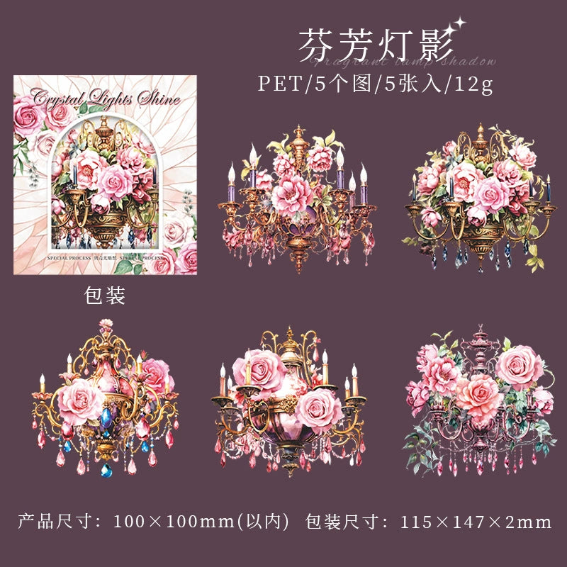 #02806 Flower Light Series Sticker
