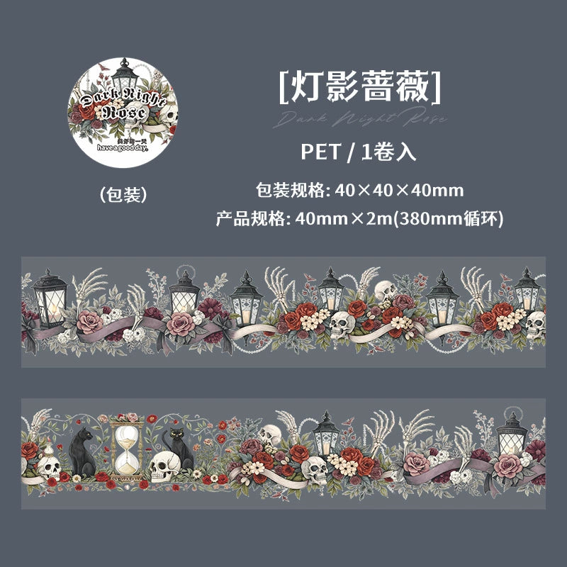 #03163 Gothic Flower Series Tape