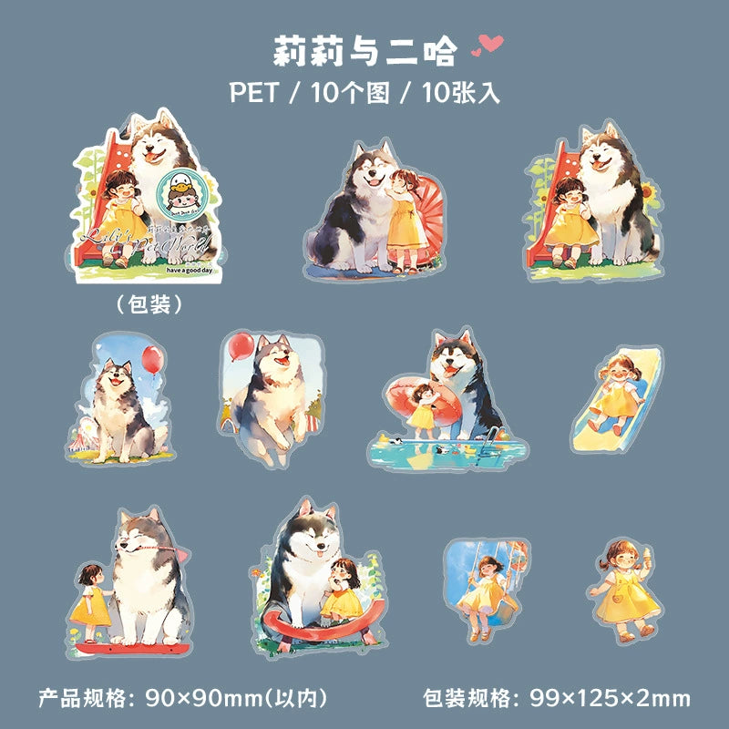 #02771 My Big Pet Mate Series Sticker