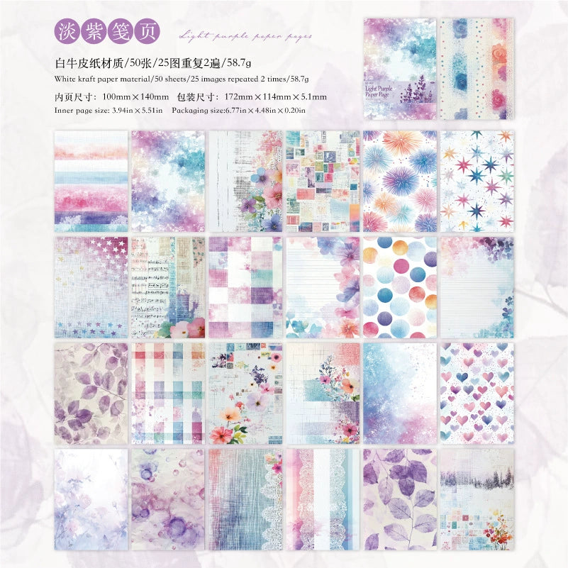 #02699 Vintage Background Series Paper
