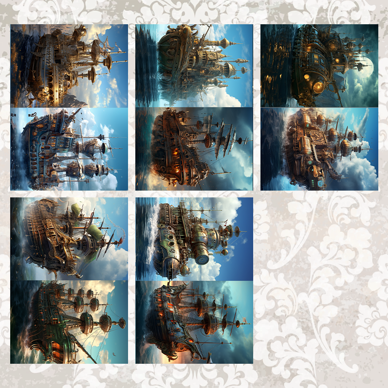 #4 POI Print A5 Cardstock Paper Set 10 Pcs