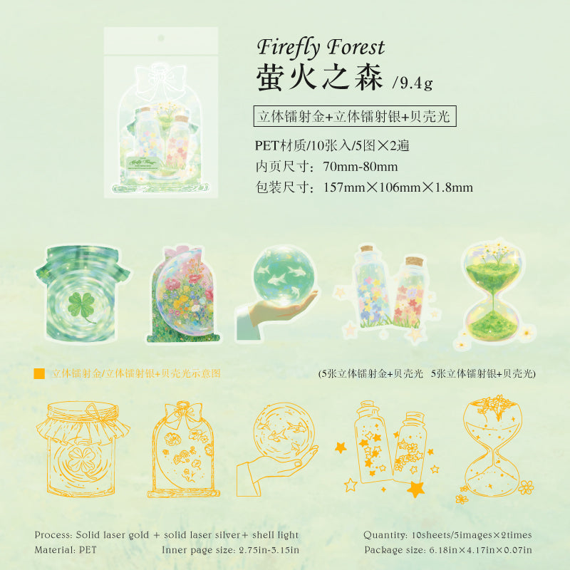 #02130 Bottle Universe Series Sticker