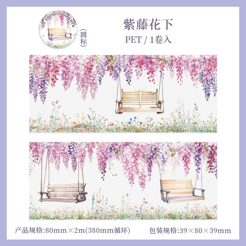 #03147 Flower Scenery Series Tape