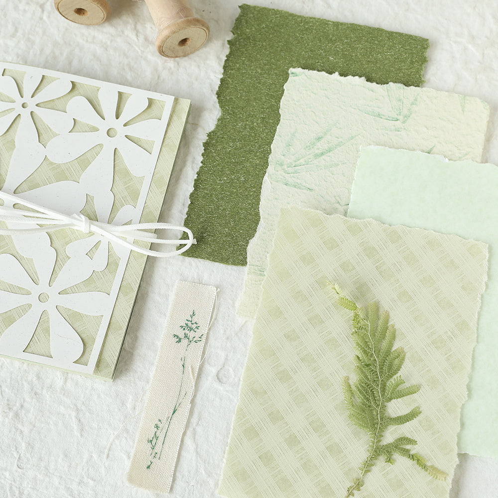 #02866 Flower Textured Series Paper