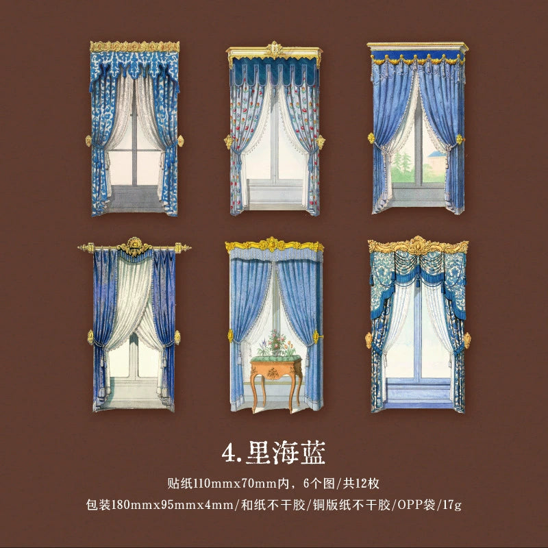 #02791 Side of the Curtain Series Sticker