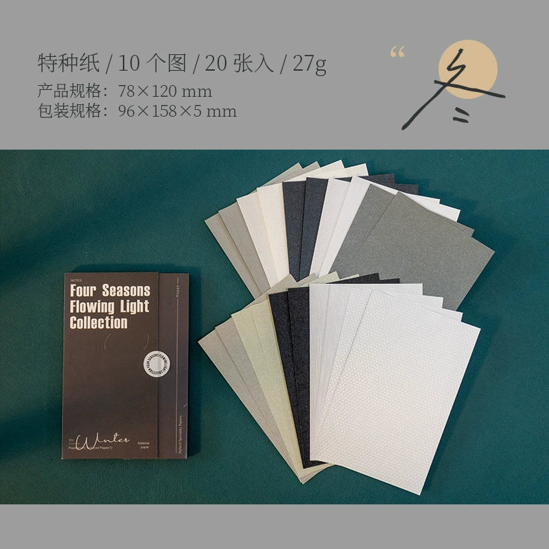 #02763 Special Material Paper Series Sticker