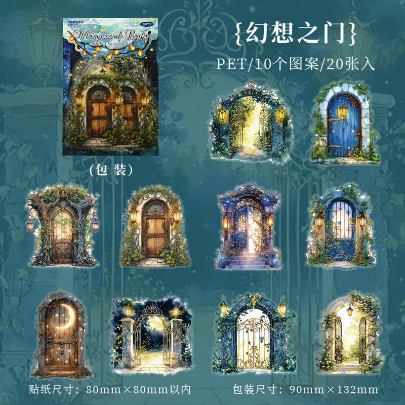 #02167 Whisper of Light Series Sticker