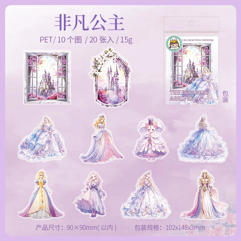 #02395 Beautiful Queen Series Sticker