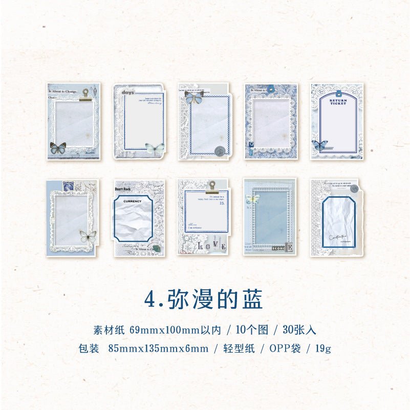 #02776 Flower Note Series Sticker