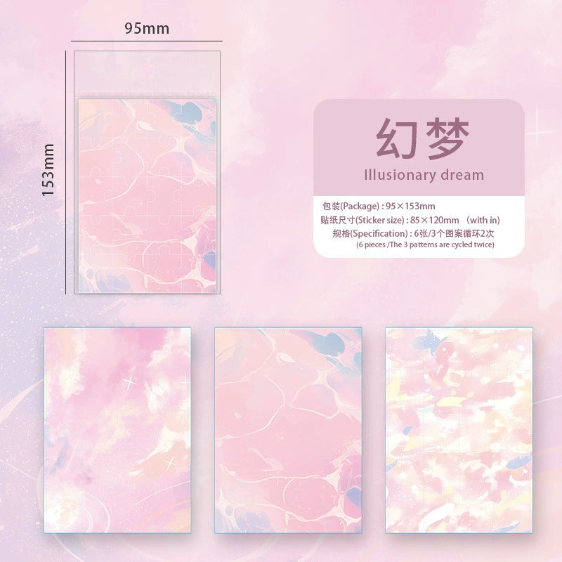 #02827 Healing Time Series Sticker