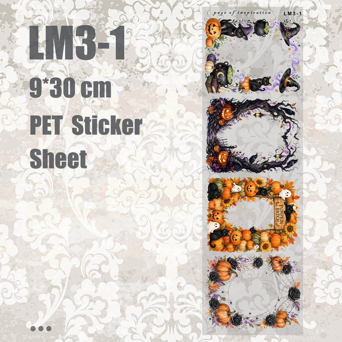 #LM3-1 M PET Sticker Loop
