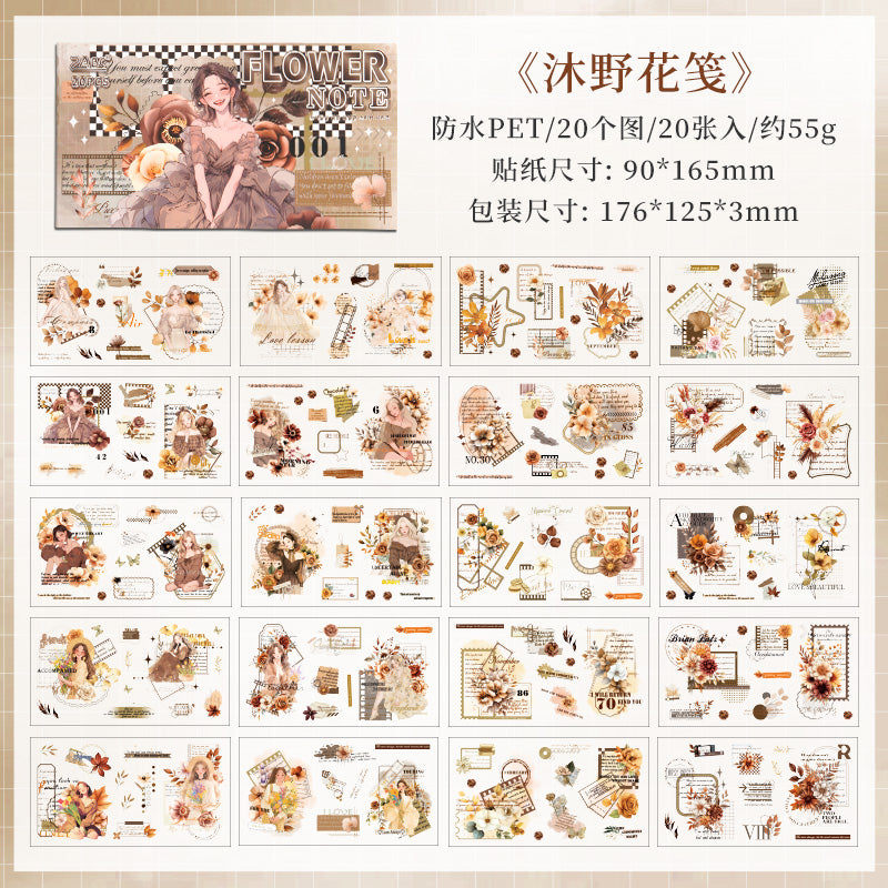 #02507 Girls Day Series Sticker Book