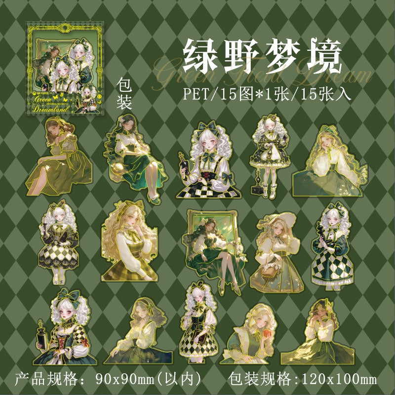 #02106 Fantasy Waltz Series Sticker