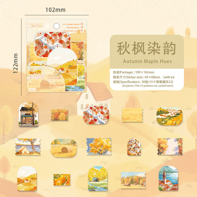 #02888 Scenery Series Sticker