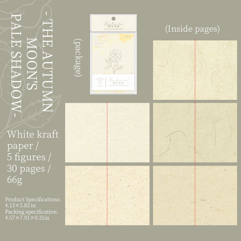 #02540 Paper Flower Series Material Paper