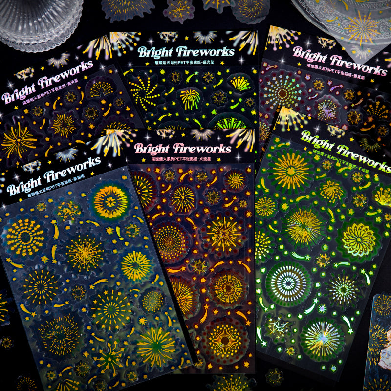 #02417 Firework Series Sticker