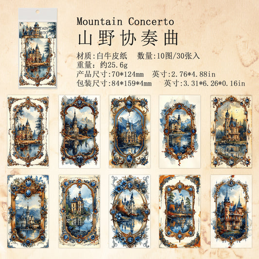 #02292 Vintage Paint Series Sticker