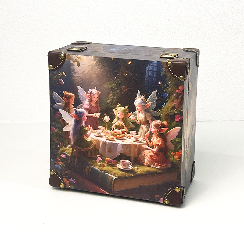 #01054 Customized Pattern Wooden box