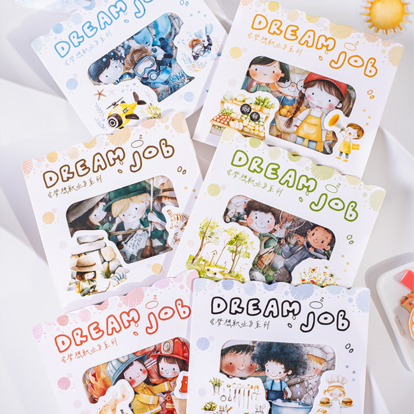 #02055 Dream Job Series Sticker