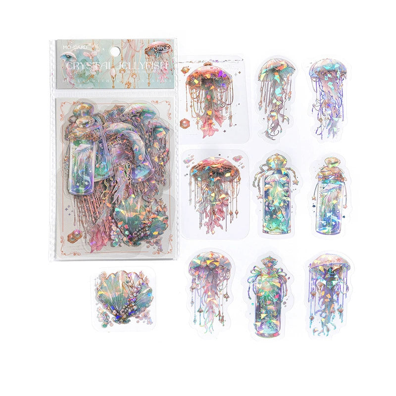 #02743 Crystal Jellyfish Series Sticker