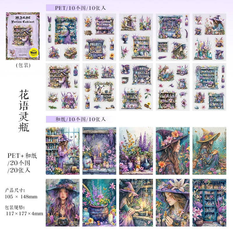 #02884 Magic Cabinet Series Sticker/Paper