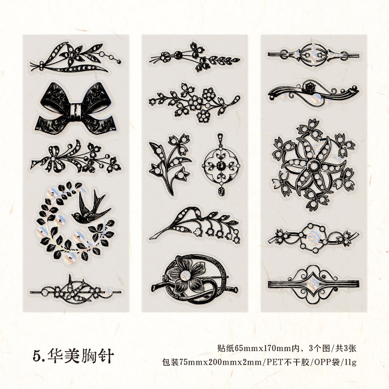 #02298 Elegant Party Series Sticker