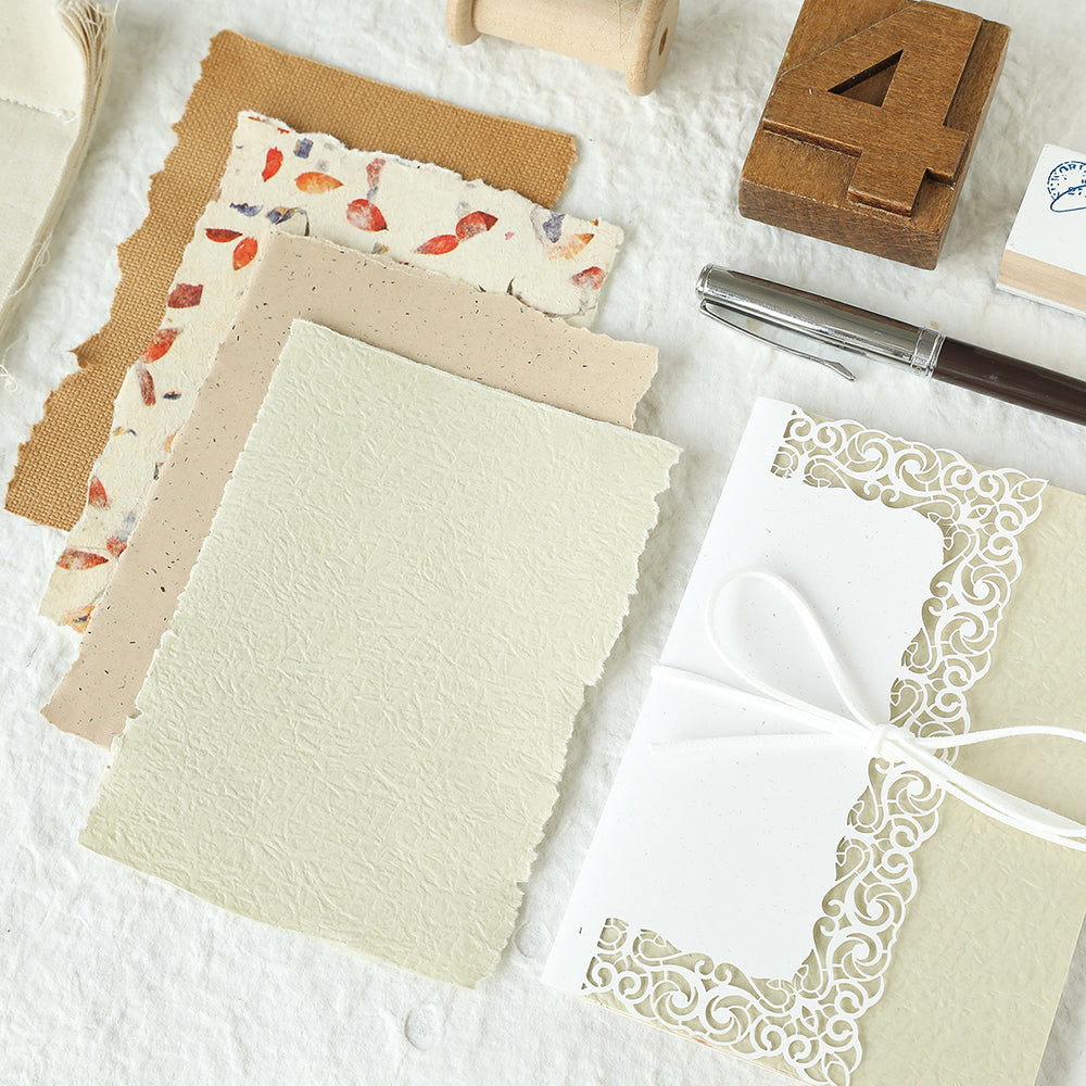 #02866 Flower Textured Series Paper